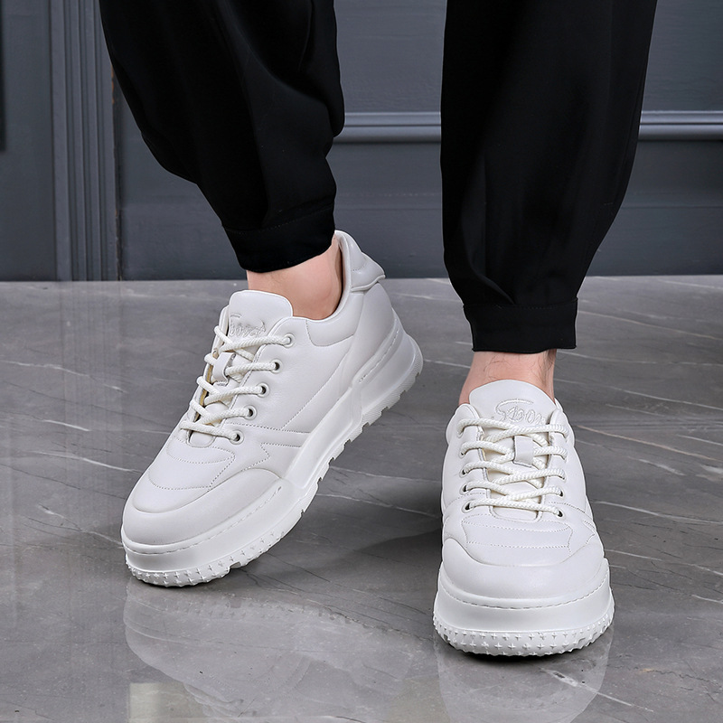 Men's White Sporty Casual Shoes
